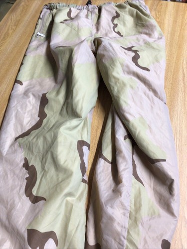Brigade Quartermasters US Army Reversible  Gore-Tex Rain Pants Woodland XLarge - Picture 7 of 7