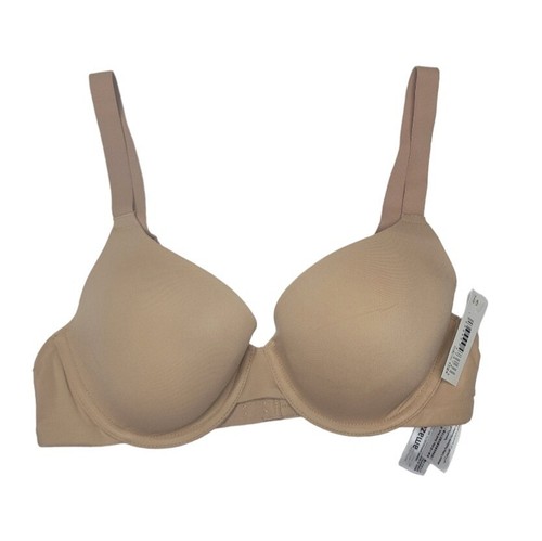 Goodthreads Women's Classic T-shirt Brown Beige Bra Size 34B Brand New  - Picture 4 of 9
