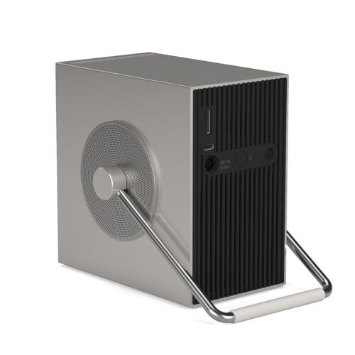 LG CineBeam Qube 4K RGB Laser Projector 120" 500 ANSI Home Theater / HU710PB - Picture 7 of 13