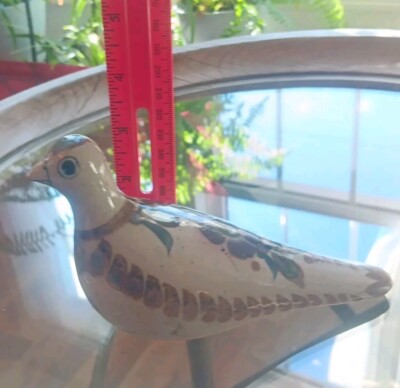 Vintage Jorge Wilmot Signed Mexican Tonala Bird Figurine