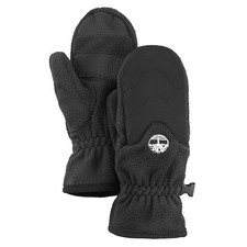 Timberland Unisex Kid's Performance Fleece Black Mittens GL035