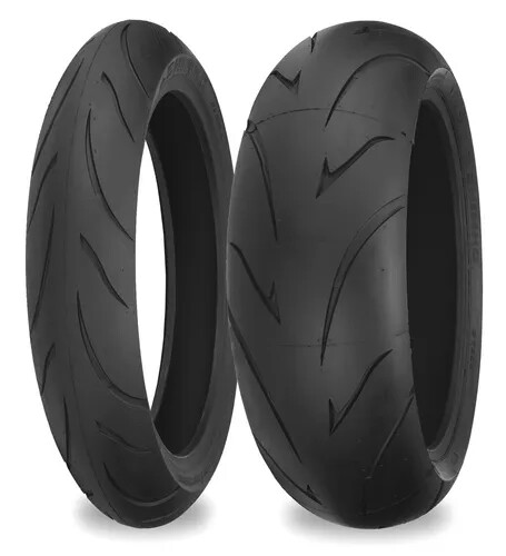 011 Verge Front 120/60ZR17 Rear 190/50ZR17 Tire Set Kawasaki ZZR600 03-05 - Picture 1 of 7