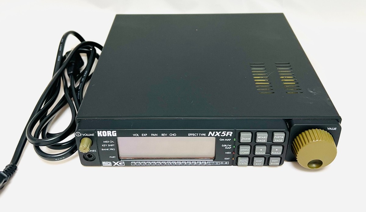 KORG NX5R コルグ 音源 モジュール Korg NX5R MIDI Sound Module Synthesizer from JAPAN