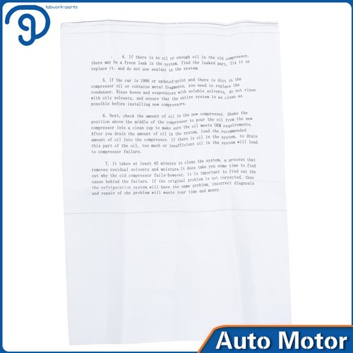 2006 2007 2008-2010 2011 For Lincoln Town Car CO 10906C A/C Compressor W/Clutch - Picture 2 of 17