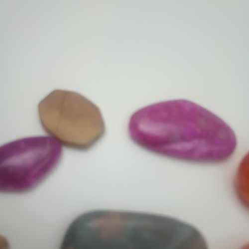 Mixed Bead Lot Craft Glass Jewelry Various Colors Size Large Stone Resin - Picture 8 of 13