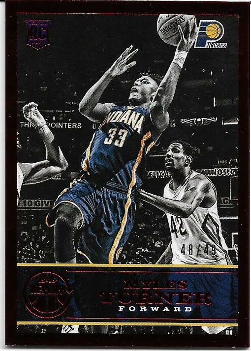 2015-16 PANINI REPLAY SILVER #53 JAHLIL OKAFOR RC 17/99 NEW ORLEANS PELICANS