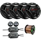 2x Jvc Cs-Dr601C 6.5" 360W Component Speakers, 2x 6.5" Speakers, Speaker Wire