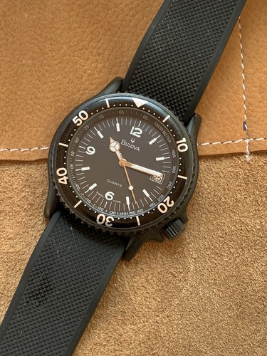 Bulova PVD Schweizer Quarz Taucher Herrenuhr BESCHREIBUNG LESEN - Bild 2 von 12