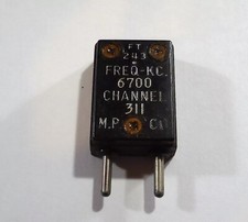 FT-243 Radio Crystal - .093 Pins - 6700 KHz - M.P. Co. - Channel 311