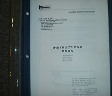 South Bend Foradia GR 50/1200 Radial Drill Owner Operator Instruction Manual