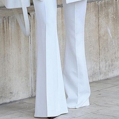 Women Blazer Suit Set Ladies Long Sleeve Formal Work Jacket Pants Suit Set 2pcs - Picture 6 of 20