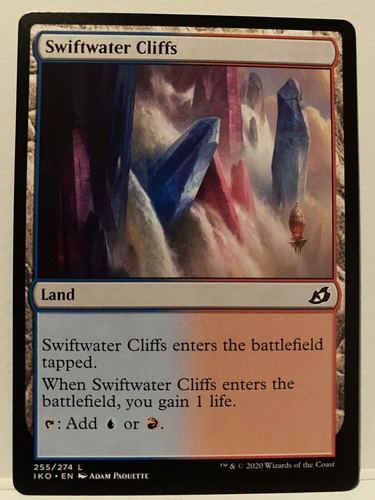 x2 Swiftwater Cliffs Ikoria: Lair of Behemoths 255/274 Pack Fresh - Picture 2 of 2