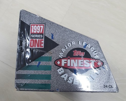 1997 Topps Finest Baseball Series 1 Hobby Box 24 Packs Sealed Juan Guzman Cover - Picture 4 of 5