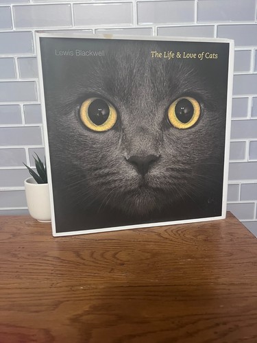The Life & Love of Cats by Lewis Blackwell - Hardcover Book