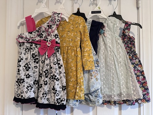 Lote de 5 trajes vestidos para niñas pequeñas talla 2T Gap Youngland Old Navy Malandri - Imagen 21 de 21