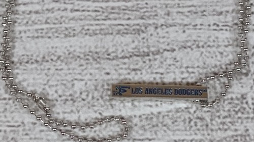 LOS ANGELES DODGERS MLB BAR NECKLACE & 3 ROPE & 1 WIRED BRACELETS NEW & SEALED - Picture 6 of 9