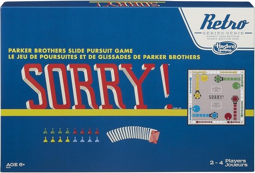 Sorry! Parker Brothers 1958 Retro Series Edition New Sealed - Picture 3 of 3