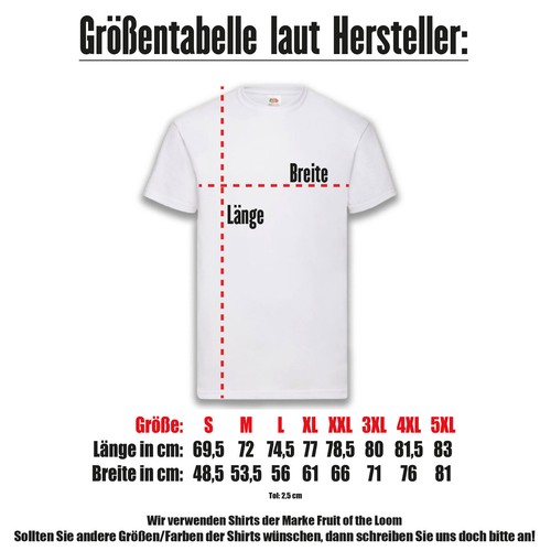 FCK TÜV Shirt Hubraum PS T-Shirt Schrauber Mechaniker Auto Überwachung Verein - Bild 2 von 6