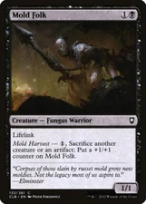 (x4) Mold Folk 133/361 Play Set Common Foil Baldur's Gate MTG NM
