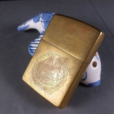 Briquet Zippo 1932-1992 laiton Harley Davidson 85e anniversaire 