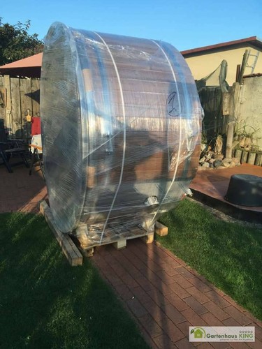 Badefass mit Holzofen Pool Badezuber Badebottich Hot Tub Badetonne 200 ACRYL - Bild 8 von 17
