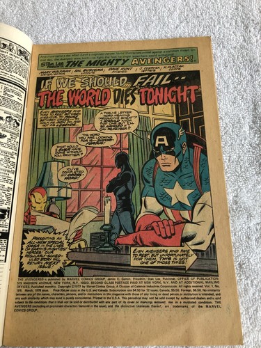 Avengers #169 (Mar 1977, Marvel) VG 4.0 - Picture 4 of 4