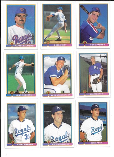 1991 Bowman Baseball Trading Cards / You Choose #s 201 - 400 / mb42 - Picture 83 of 110