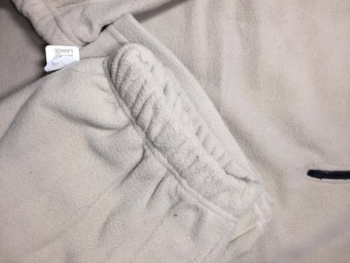 ZooFleece Juego Sólido Chaqueta Suéter Pantalones Lisos Cálidos Media Cremallera L-XL - Imagen 4 de 6