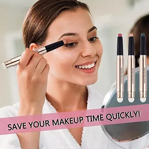 Brown Eyeshadow Stick Matte Cream Smooth Eyeshadow Pencil Hypoallergenic Wate... - Picture 4 of 9