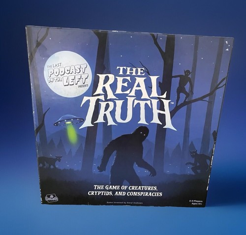 The Real Truth Board Game by The Last Podcast on the Left Goliath Daryl Andrews