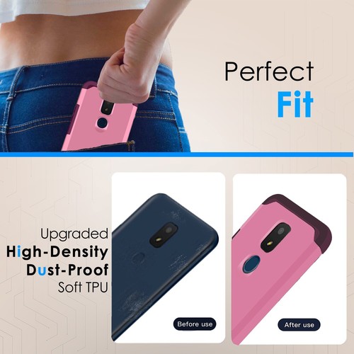 Für Sharp Rouvo V FIH STTM21VAPP Stoßfeste Hülle Handy Cover + Hartglas - Bild 12 von 30