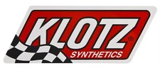 Klotz Sticker Decal 6x2.25" (2) TWO KL-703