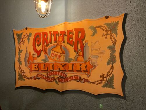 18x36" Critter Elixir Splash Mountain utilería réplica Disneyland cerveza conejo SOTS - Imagen 2 de 4