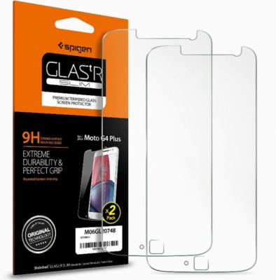 Spigen Moto G4 Plus Screen Protector Tempered Glass/ 2 Pack 