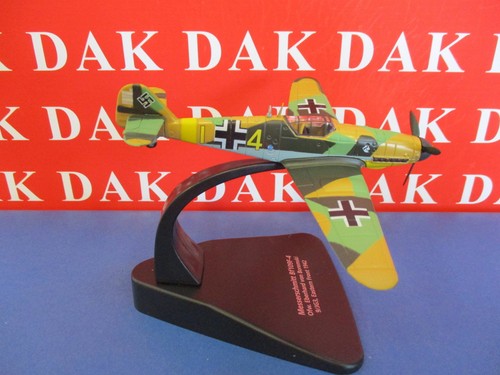 Die cast 1/72 Modellino Aereo Aircraft Messerschmitt BF 109F Yellow 4 JG3 Russia - Foto 1 di 7