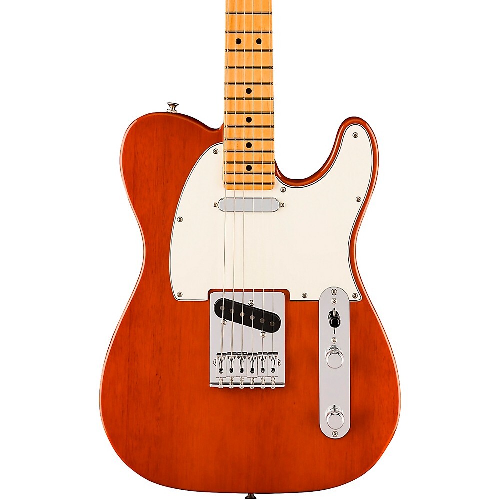 Гитара Fender Player II Telecaster с корпусом из красного дерева, клен, FB, Мокко