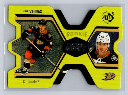 2021-22 Upper Deck ES #UD3-31 Trevor Zegras (RC)-UD3 Future Impact 0993/1000