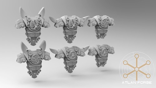 Asgardian Ravens 32mm SciFi Fantasy Miniatur für Tabletop Spiele Grimdark RPGs - Bild 8 von 14