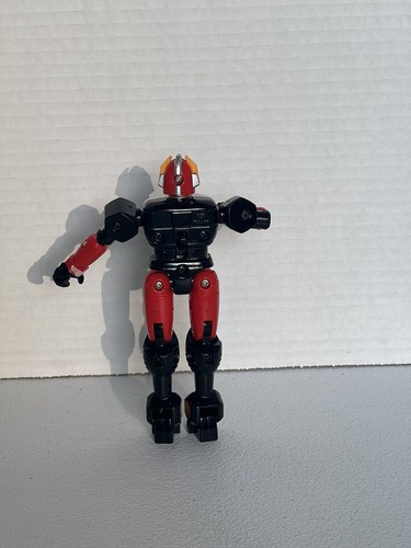 Super Sentei Gingaman Bull Rider Black Knight Chogokin Figure Robot - Picture 2 of 4