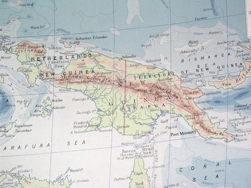 1958 VINTAGE MAP OF CHINA JAPAN KOREA THAILAND INDONESIA / SCALE 1:15,000,000 - Picture 12 of 13