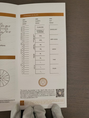 Moissanite EU taglio Diamante 1.0 carati color D VVS1 SUPER! OFF% GRA 1000735753 - Foto 13 di 24