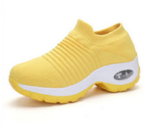 Women Elevated Air Cushion Sports Shoes Outdoor Casual Sports Running Sneakers Gift - Picture 21 of 34