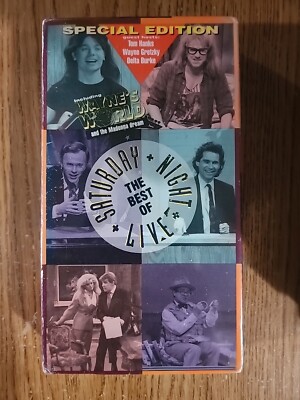 BEST OF SATURDAY NIGHT LIVE Wayne's World VHS video tape SEALED FOX TV Show