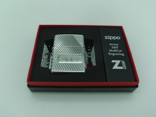 Feuerzeug ZIPPO Benzin Neu - Armor Chrom (Original, Sturm, Sammlung) - Bild 1 von 4