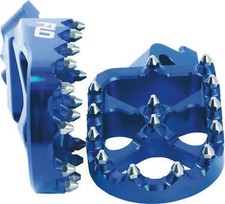 FLO MOTORSPORTS Pro Series Foot Pegs Blue Yam FPEG-793BLU