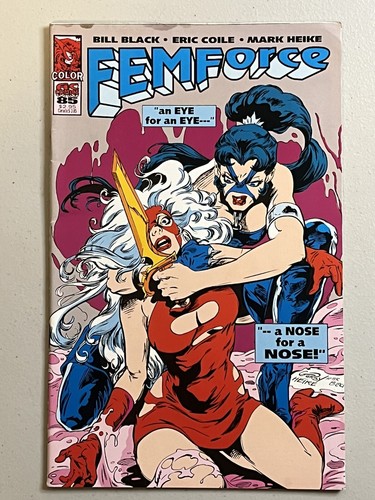 Lote de 4 Femforce #85,91,93,94, AC Comics 1994-95 - Imagen 2 de 9