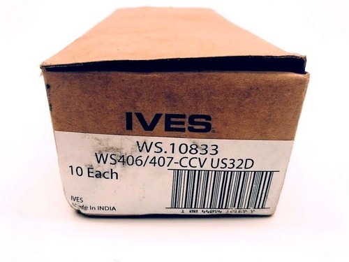 (10 Pack) Ives Wall Door Stop, WS406/407-CCV - Picture 7 of 8