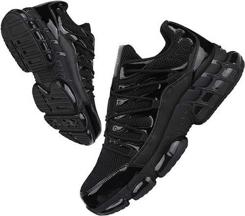 Steel Toe Safety Sneakers Men Women Composite Toe Non-Slip Work Shoes Black - Picture 7 of 7