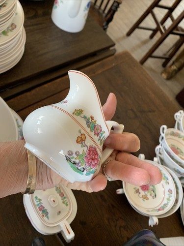 Spode FAMILLE ROSE Sahnekännchen/Krug, neuwertig - Bild 2 von 4