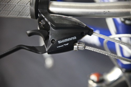 UNIVEGA DUEAL ACTION FULL SUSPENSION BIKE SIZE 17' MEDIUM, ALU, STX NEW PAINT - Picture 12 of 14